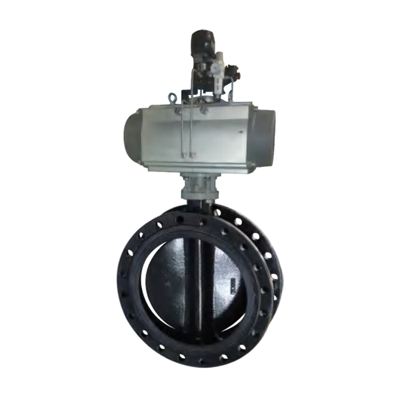 FBGA Mining Pneumatic Gas Butterfly Ventil